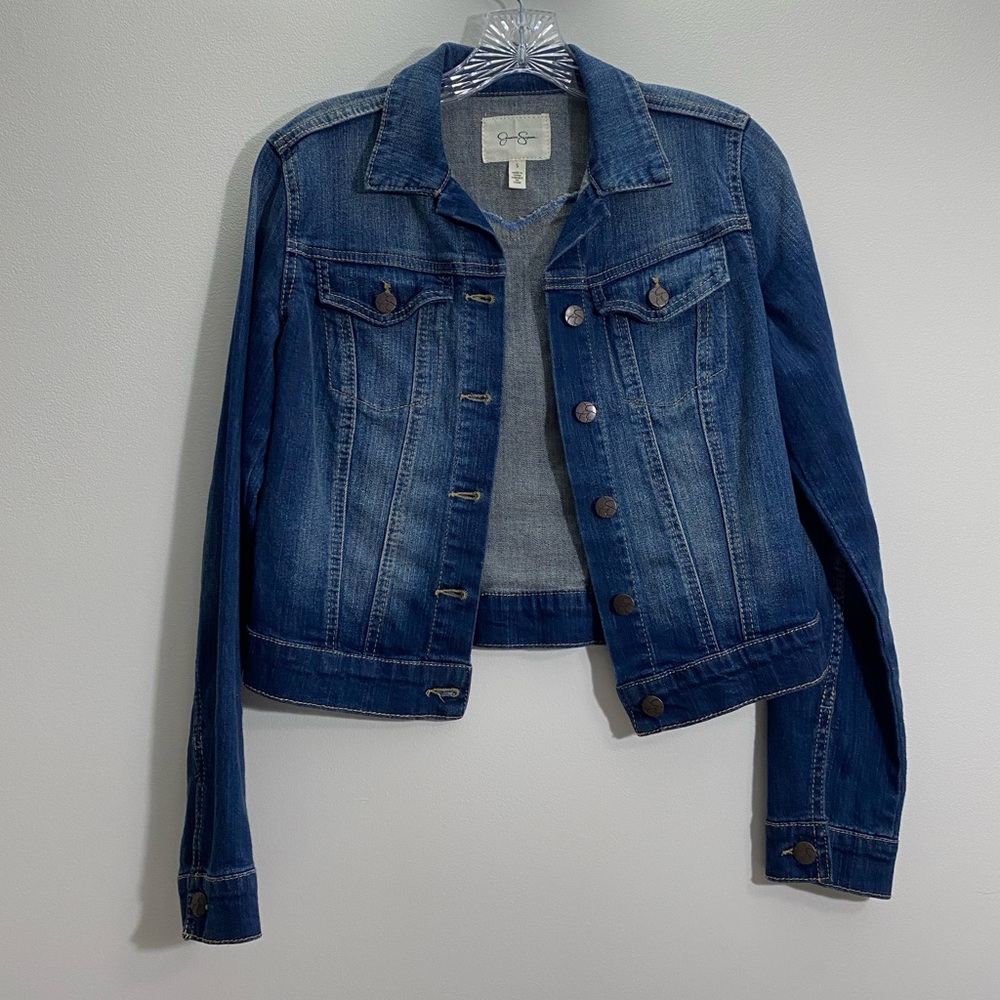 Jessica Simpson Denim Jacket Size Small